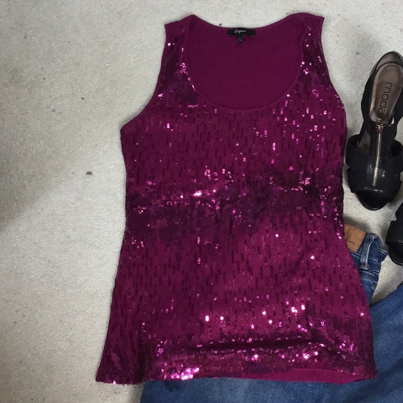 Sequined tank - Picture 2 of 3